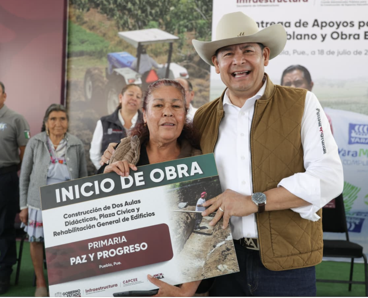 Más inversión y equipamiento fortalecen soberanía alimentaria en Puebla:Armenta Mier